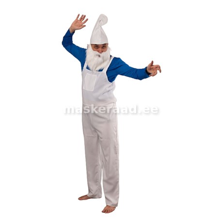 Meeste sinise särgiga Smurf