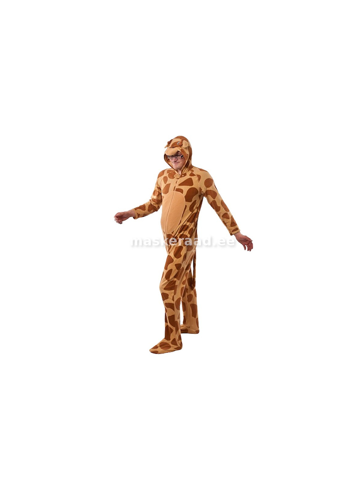 Kaelkirjaku ümara kõhuga kostüüm