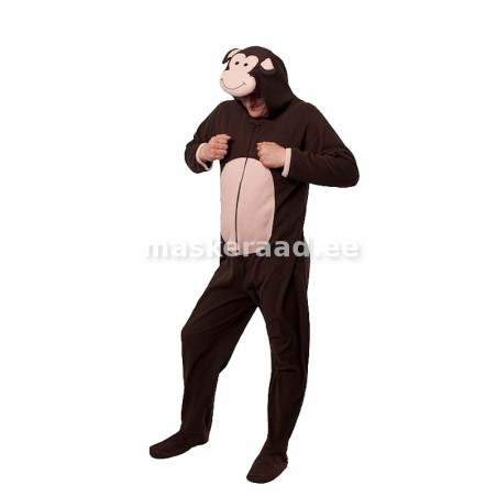 Pehme ahvikostüüm heleda ümara kõhuga