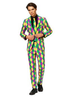 Arlekiin mustriga piduülikond