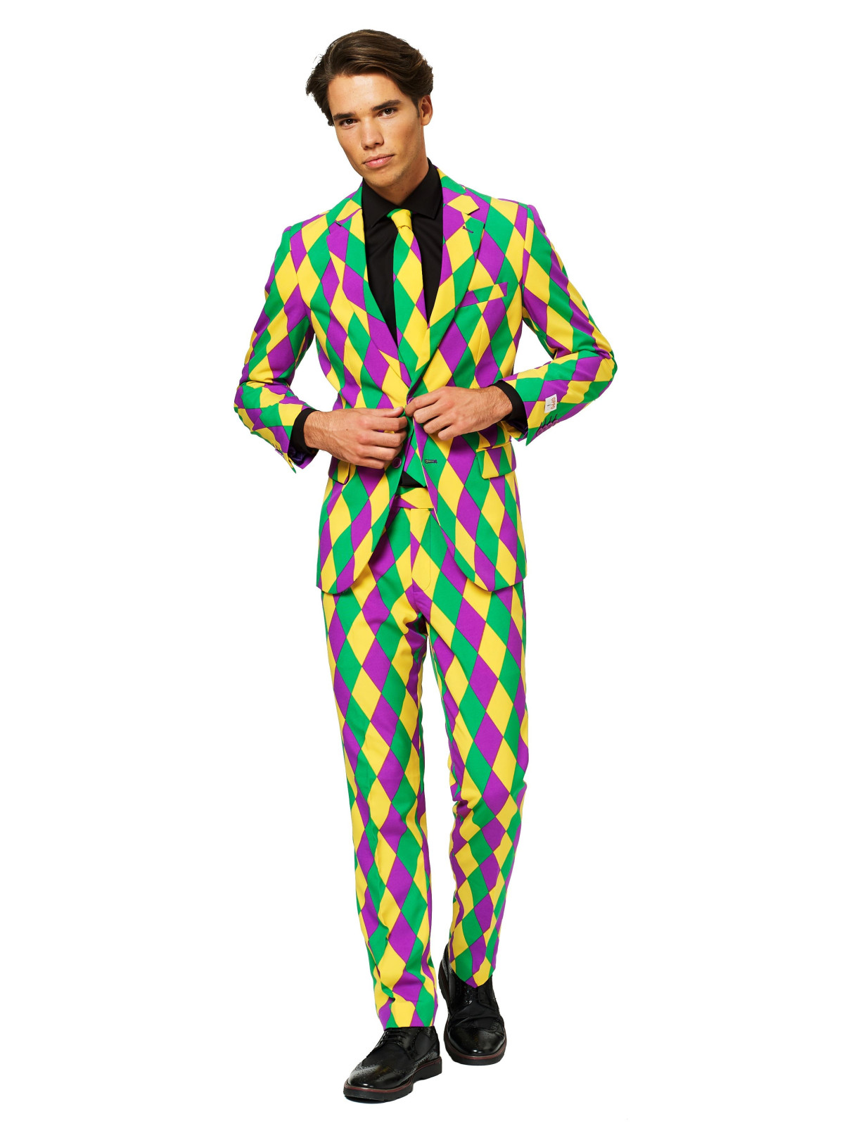 Arlekiin mustriga piduülikond