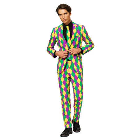 Arlekiin mustriga piduülikond