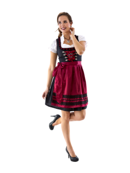 Must kaunis dirndel...