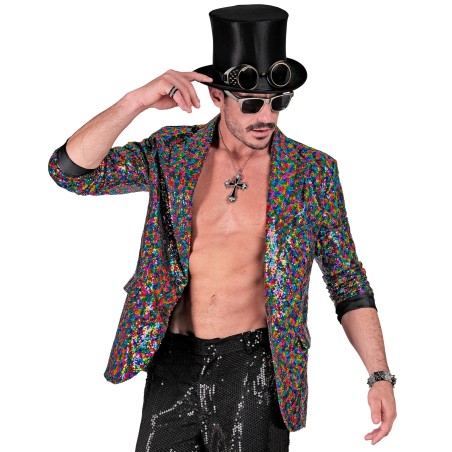 Kirju peenelitriline pidulik pintsak