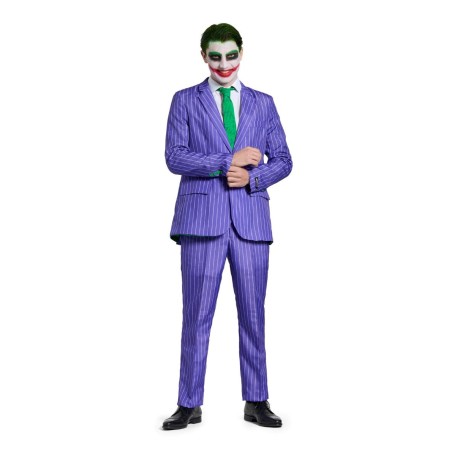 Lilla triibuga suur Jokkeri ülikond 2XL