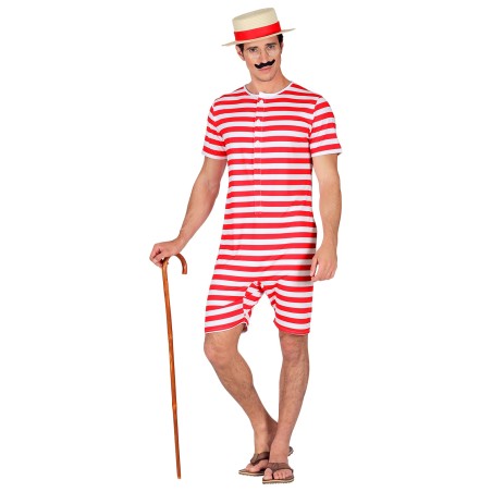 Punasetriibuline ajalooline rannarõivas meestele