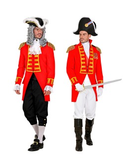 Punane kuldsete pagunitega...