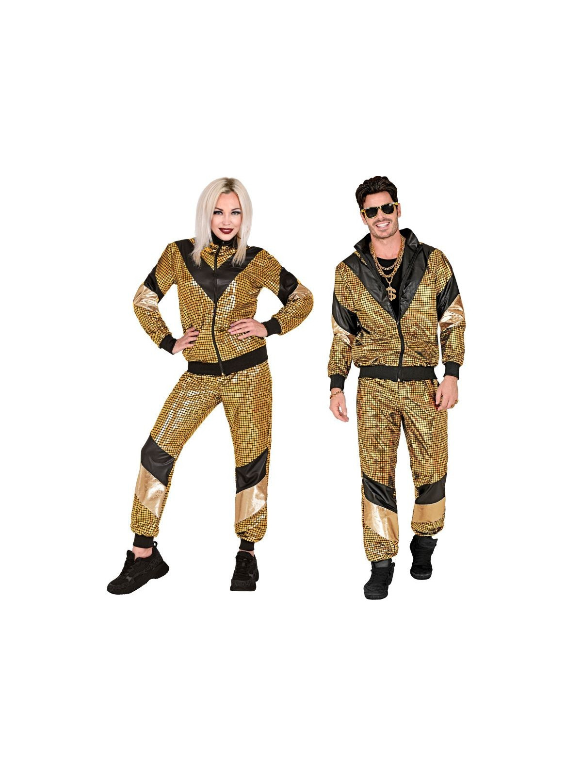 Kuldne diskopall spordidress