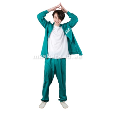 Squid Game mängija kostüüm