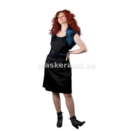 Šoti tüdruk sinise ruudulise booleroga