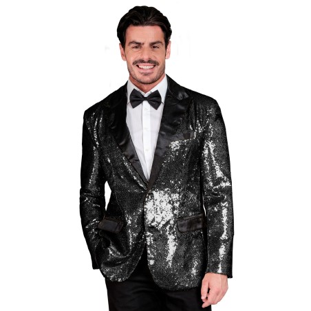 Black Sequin Jacket | Maskeraad