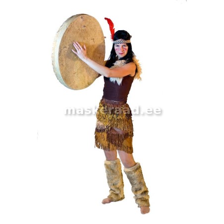 Indiaani naine narmalises nahkseelikus | Maskeraad