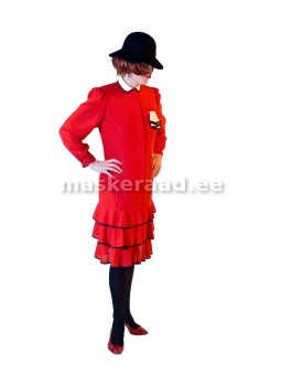 платье rüüsidega красный...