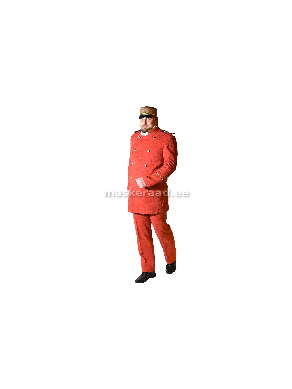 В красных livrees костюм Портер