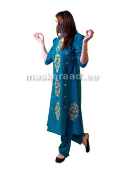 India sinine kostüüm...