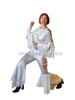 ' 70-х, костюм белый Атлас