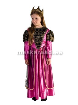 Printsess lillakuldses kleidis