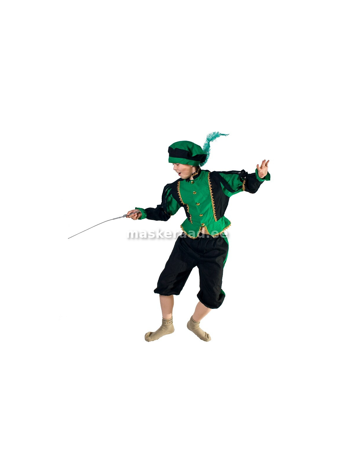 Prints musta ja rohelisega