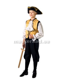 The young admiral in a gold...