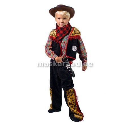 Kauboi, punasenarmalises vestis