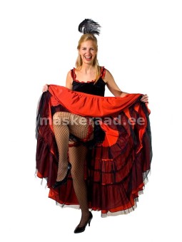 Burleskitar kankaani seelikus