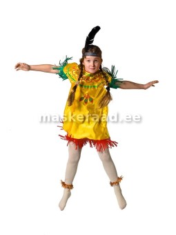 American Indian girl in...