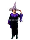 Halloween-the wizard of the purple collar and sleeves