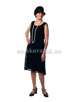 The 20-30s black big flower...