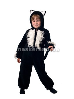 Cat furry white maniskiga