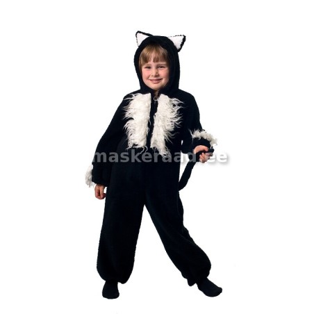 Cat furry white maniskiga