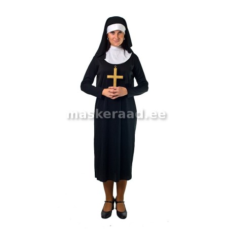 Vaimulik, nunn valge kaelusega