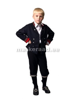 Rahvuslik rõivas musta jaki...