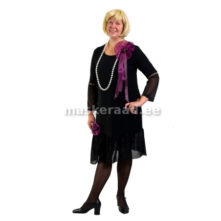 20 -30-ndad must kleit lilla lillega