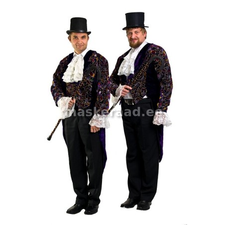 ..Konferansjee lillakirjus sametfrakis