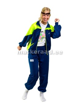 ' 80-х голубые блестящие...