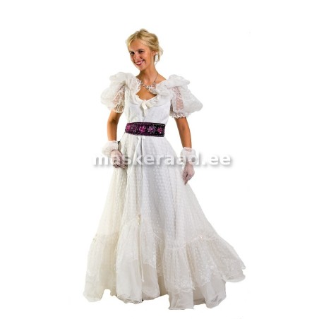 18-19 saj, valge ballikleit