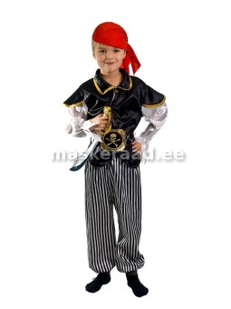 The pirate in shiny Golden...