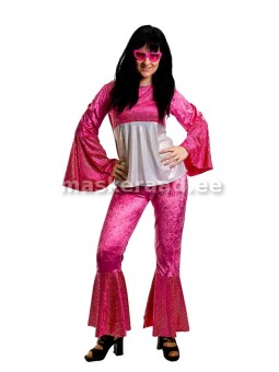 ' 70-х, розовый hipikostüüm