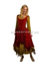 .The medieval maid beheld the maid, the
