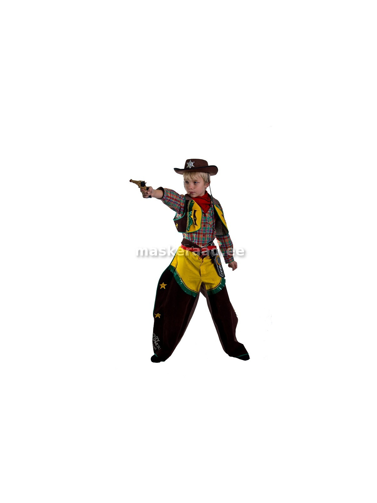 The cowboy of the yellow jacket
