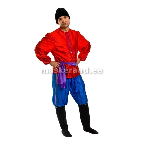 Vene rahvuslik mees siniste pükstega