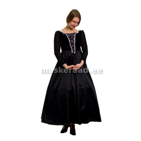 18-19. saj. must krinoliinkleit