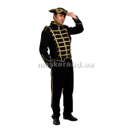 18-19 century black with Golden decorations vormikuub