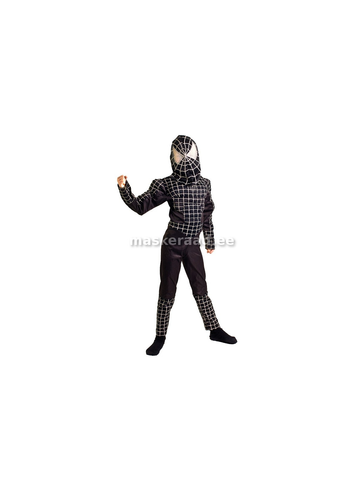 Ämblikmees mustas, musklitega