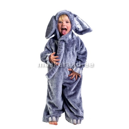 The elephant, a cute hairy