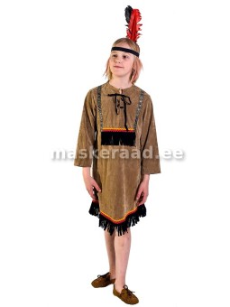 Indiaani tüdruk mustade...