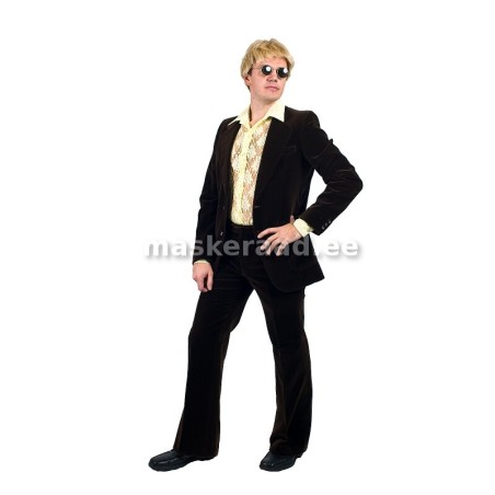 60-70-ndad pruun sametülikond