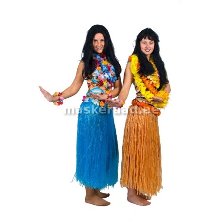 Hawaii tüdruk pika hulaseelikuga