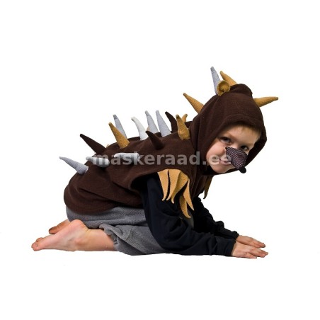 Siil, pruunikate okastega