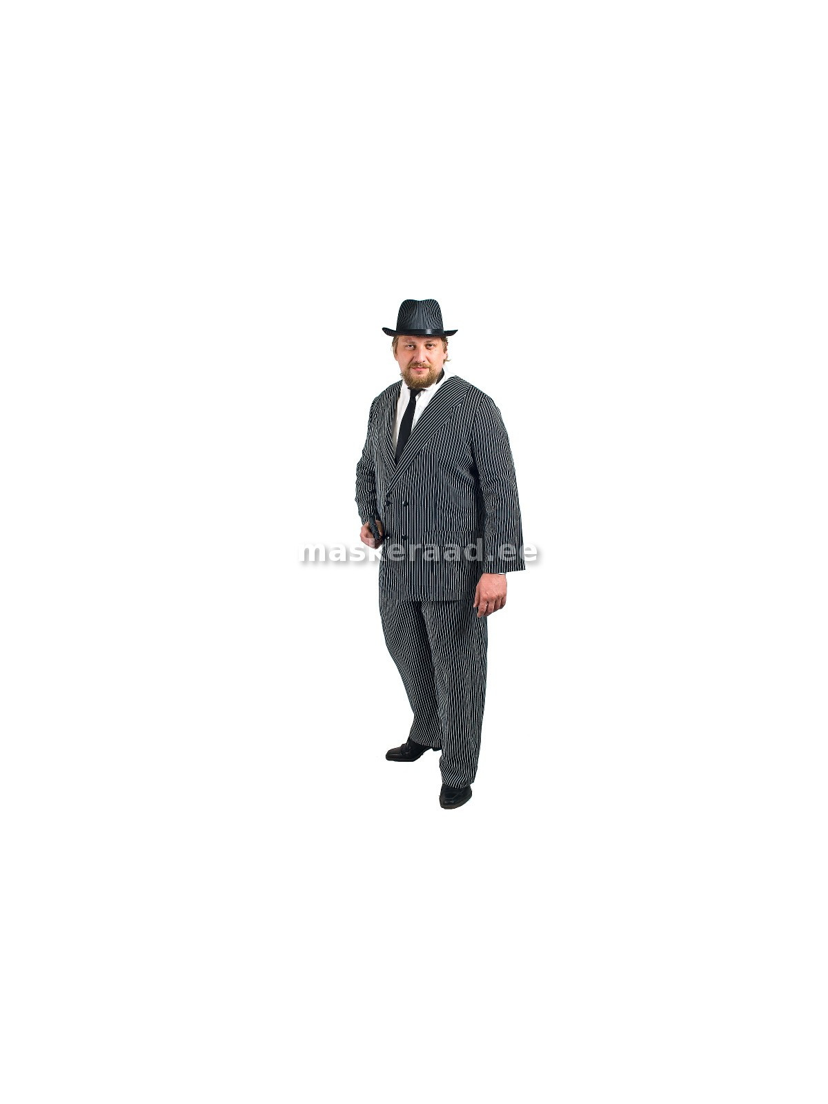 20 - 30ndad Maffiaboss triibulises ülikonnas